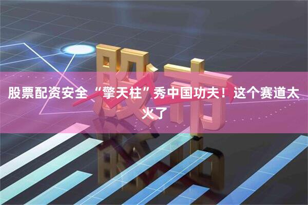 股票配资安全 “擎天柱”秀中国功夫！这个赛道太火了